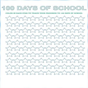 The Ultimate 100th Day of School Countdown Tracker | Printable Chart