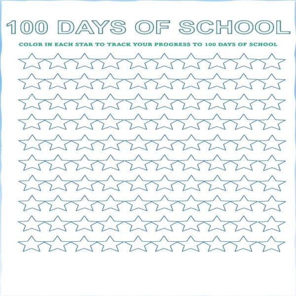 The Ultimate 100th Day of School Countdown Tracker | Printable Chart