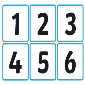 Number Matching Cards 1-10 | Printable Counting Game & Math Center Activity for Preschool, Pre-K, Kindergarten | Homeschool Math