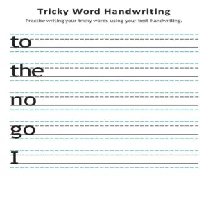 The Complete Tricky Words & CEW Handwriting Practice Pack | Phases 2-6