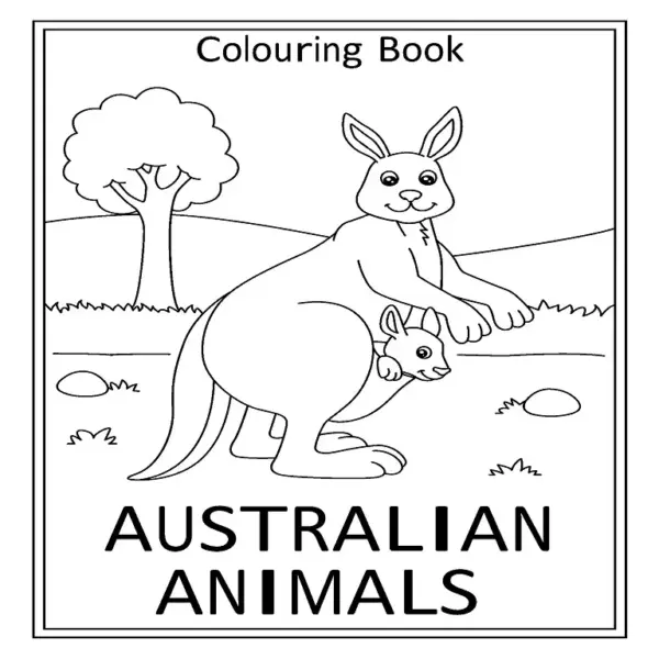 Awesome Aussie Animals Colouring Book | 28 Printable Pages