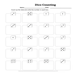 Roll & Count: The Ultimate Dice Counting Game to 20