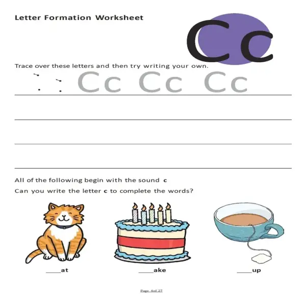 The Ultimate Letter Formation Workbook | A-Z Handwriting Practice for Neat & Legible Writing - Image 6