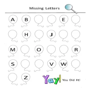 The Ultimate Missing Letters Activity | Printable Alphabet Knowledge Worksheets