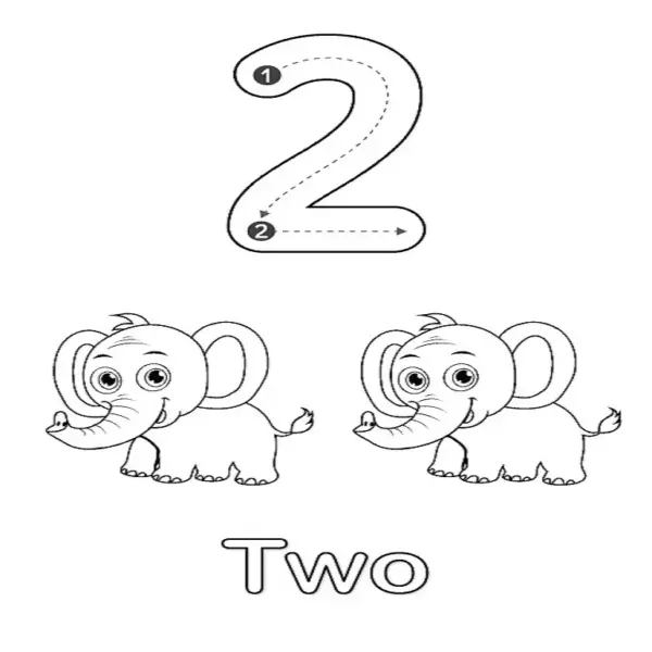 All-in-One Number Coloring Pages 0-10 | Count, Color & Learn