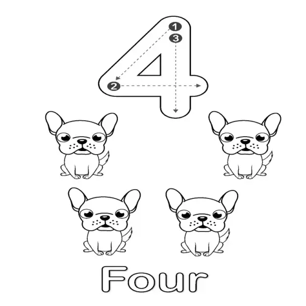 All-in-One Number Coloring Pages 0-10 | Count, Color & Learn