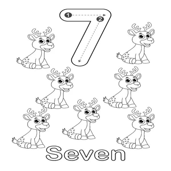 All-in-One Number Coloring Pages 0-10 | Count, Color & Learn