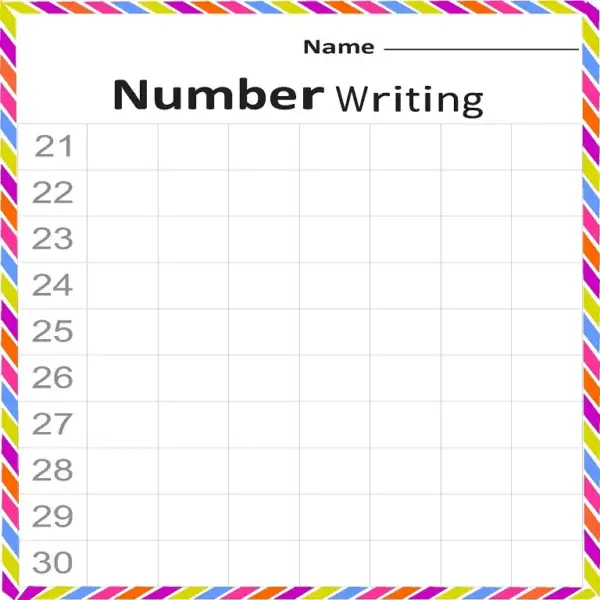 The Complete 1-100 Number Writing Practice Workbook - Image 3