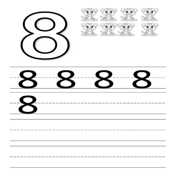 Printable Number Writing Practice | 11 Worksheets for Tracing 0-10