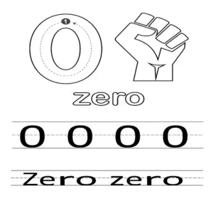 Count, Color & Trace Numbers 0-10 | All-in-One Printable Worksheets