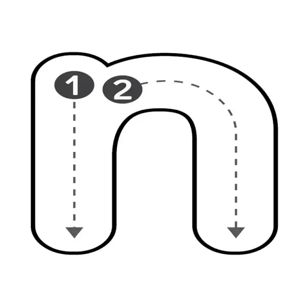 Step-by-Step Lowercase Letter Formation | 34 Printable Handwriting Worksheets - Image 14