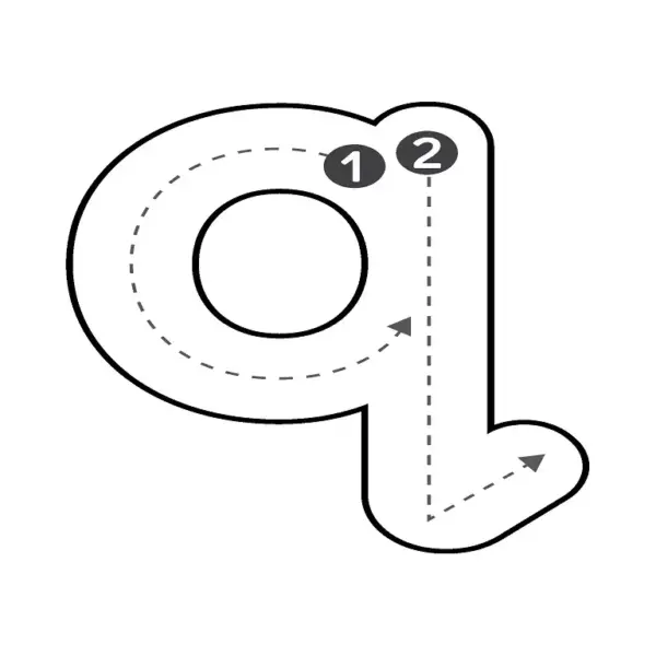 Step-by-Step Lowercase Letter Formation | 34 Printable Handwriting Worksheets - Image 11