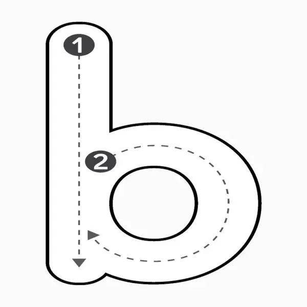 Step-by-Step Lowercase Letter Formation | 34 Printable Handwriting Worksheets - Image 26