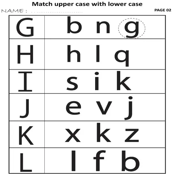 The Ultimate Letter Matching Activity | Uppercase & Lowercase Worksheets - Image 4