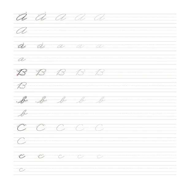 Handlettering Practice Sheets | Printable Lowercase Alphabet (a-z) for Beginners | Modern Calligraphy Worksheets & Brush Lettering Drills