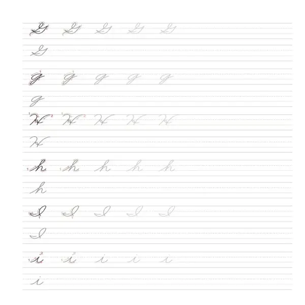 Handlettering Practice Sheets | Printable Lowercase Alphabet (a-z) for Beginners | Modern Calligraphy Worksheets & Brush Lettering Drills