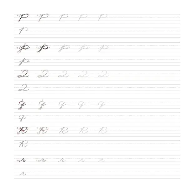 Handlettering Practice Sheets | Printable Lowercase Alphabet (a-z) for Beginners | Modern Calligraphy Worksheets & Brush Lettering Drills