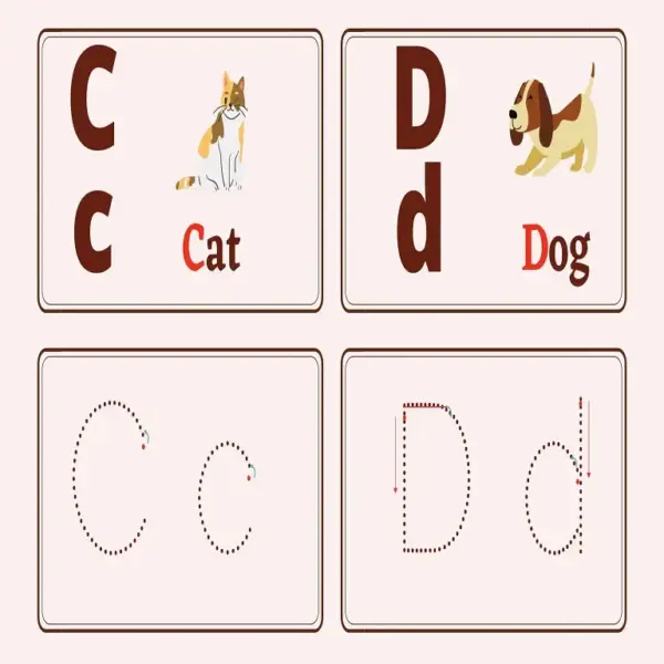 The Ultimate Editable Animal Alphabet | A-Z Tracing & Handwriting Flash Cards - Image 3