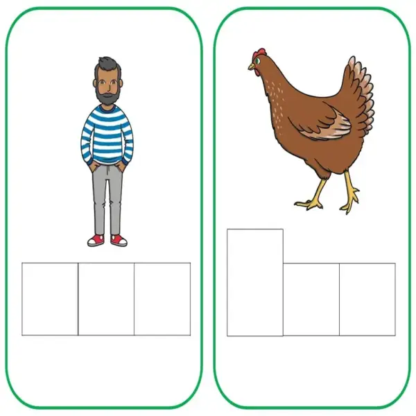 Interactive CVC Word Game | Editable Phoneme Frames for Phonics & Reading Fun - Image 3