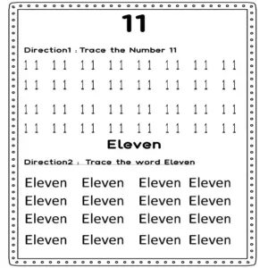 The Ultimate Trace, Write & Color Number Workbook | Printable & Fully Editable