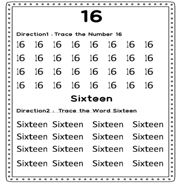 The Ultimate Trace, Write & Color Number Workbook | Printable & Fully Editable