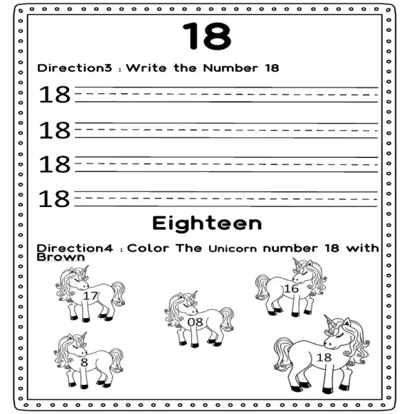 The Ultimate Trace, Write & Color Number Workbook | Printable & Fully Editable