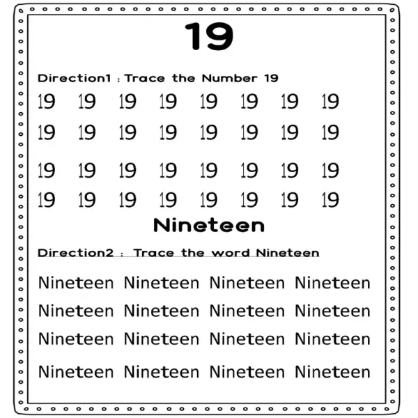 The Ultimate Trace, Write & Color Number Workbook | Printable & Fully Editable