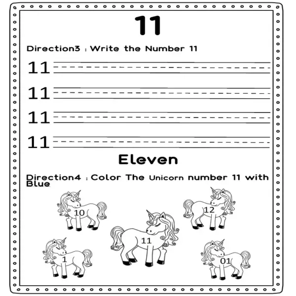 The Ultimate Trace, Write & Color Number Workbook | Printable & Fully Editable