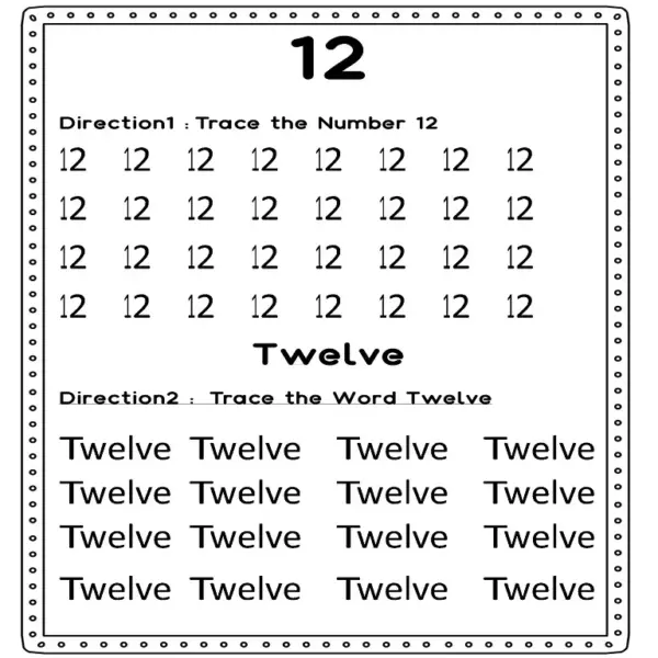 The Ultimate Trace, Write & Color Number Workbook | Printable & Fully Editable