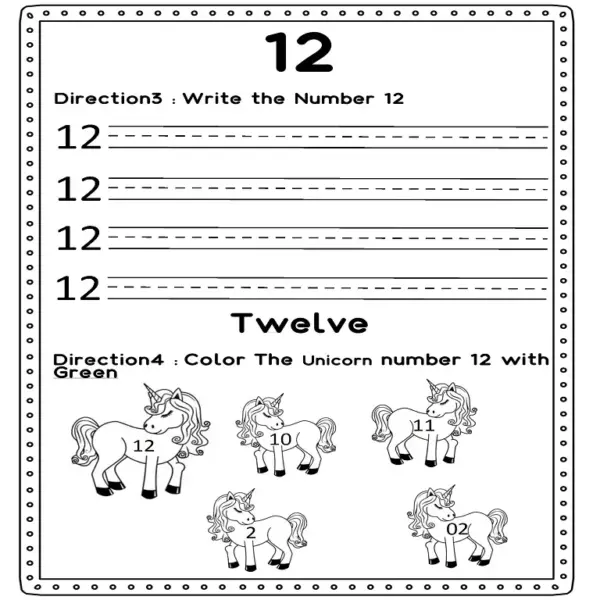 The Ultimate Trace, Write & Color Number Workbook | Printable & Fully Editable