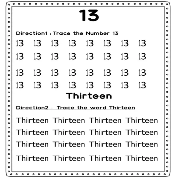 The Ultimate Trace, Write & Color Number Workbook | Printable & Fully Editable