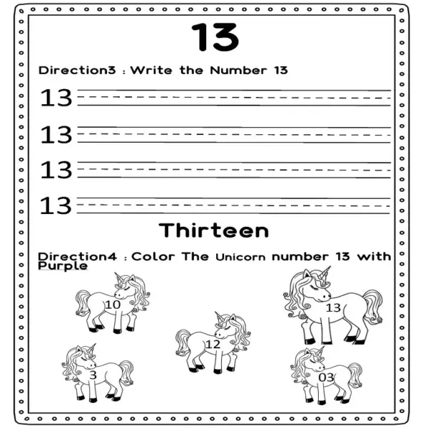 The Ultimate Trace, Write & Color Number Workbook | Printable & Fully Editable