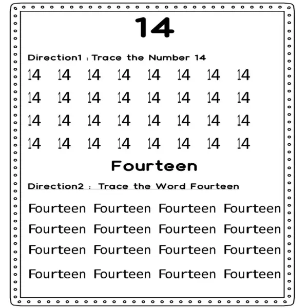 The Ultimate Trace, Write & Color Number Workbook | Printable & Fully Editable