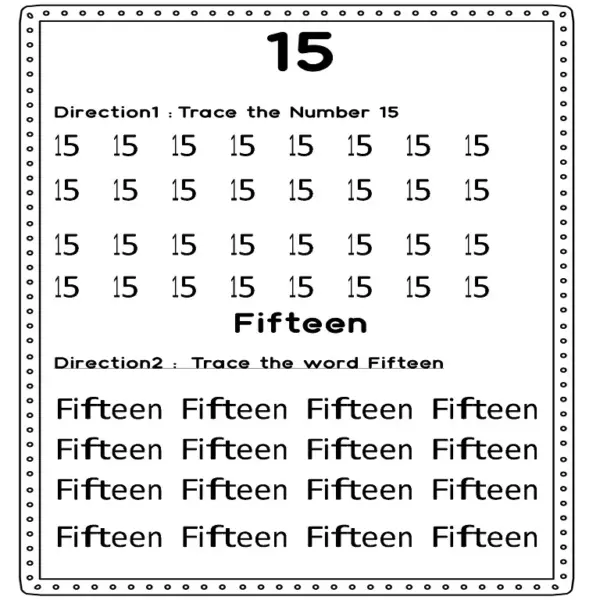 The Ultimate Trace, Write & Color Number Workbook | Printable & Fully Editable