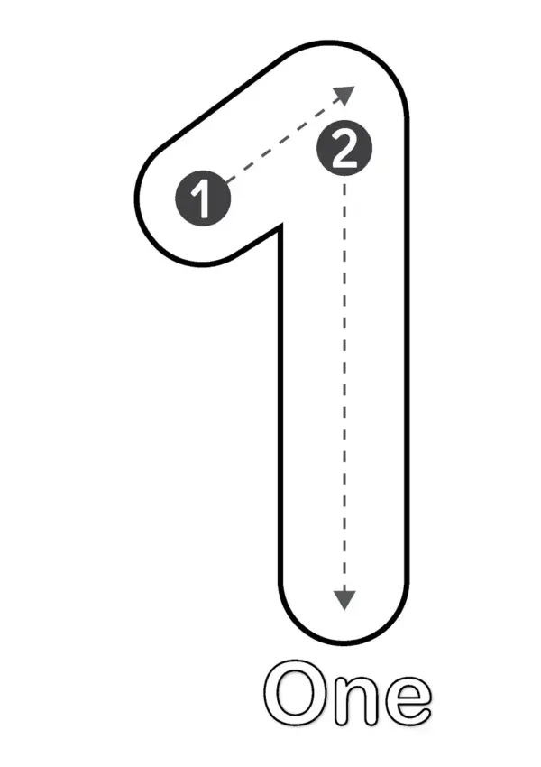 Number Tracing Worksheets 1-10 | No-Prep Printable Handwriting Practice for Pre-K & Kindergarten - Image 11